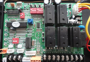 電動(dòng)伸縮門無軌控制器, 雙電機(jī)控制器 電動(dòng)門控制系統(tǒng) 伸縮門